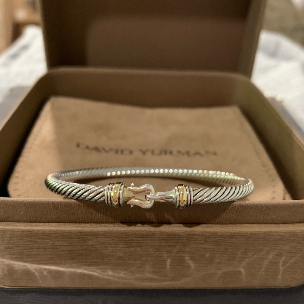 *NEW* David Yurman 4mm Classic Cable Bracelet (Medium)